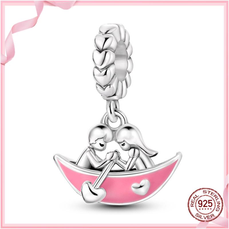 TOP Copper Pink Girls Skirt Cute Cat Charm Bead Charms Bead Charms Ideal For Womens Authentic Bracelets Copper Pendant Do It Yourself Jewellery Gift