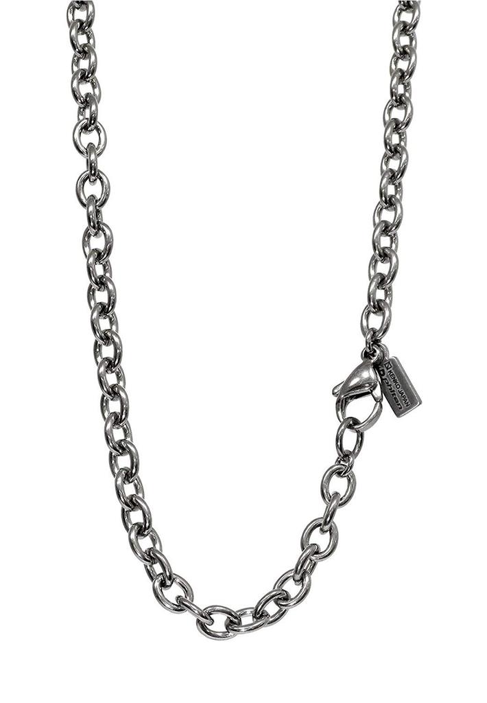 Phiten [Limited Edition] Azuki Titanium Necklace, 40-60cm (50cm) Long, 4.7mm Wide Chain, Men's and Women's, Made in Japan, Sports and Health