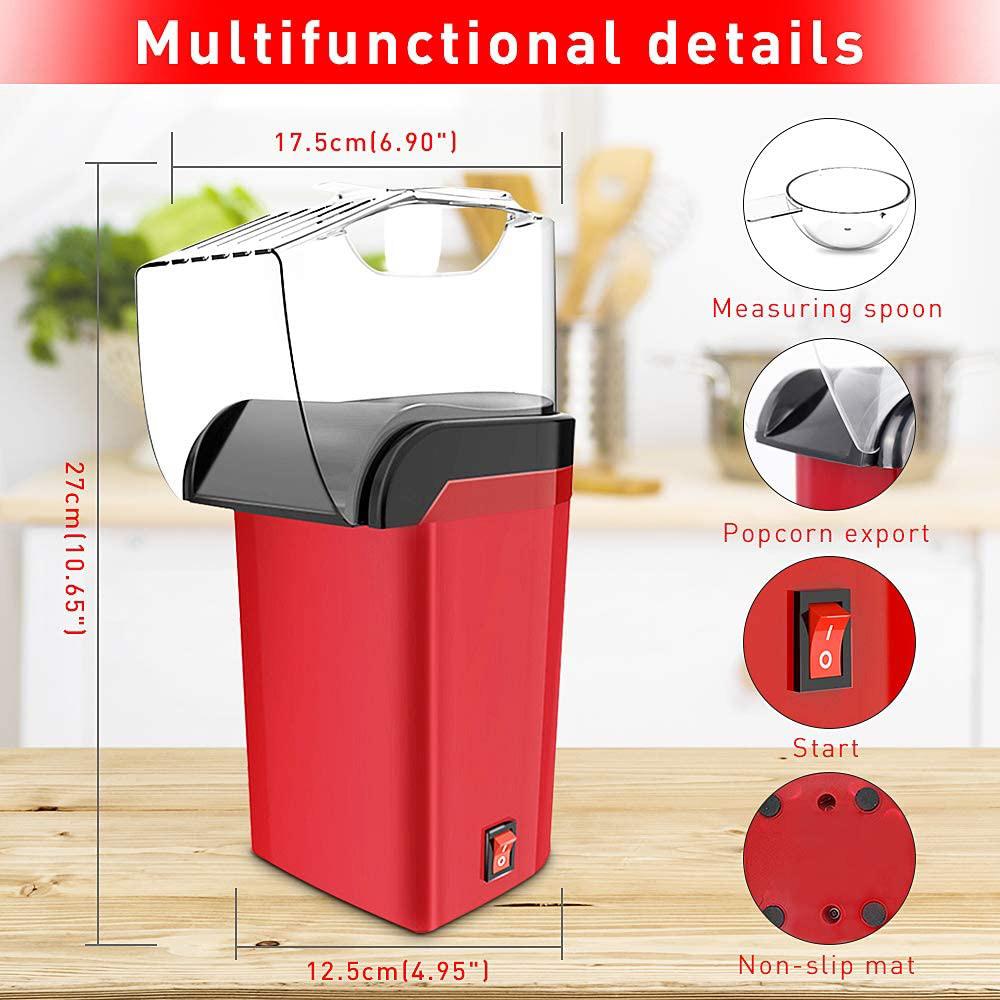 Household Home Movie Children Kid Gift Kitchen Appliances Popcorn Maker Air Popcorn Making Machine