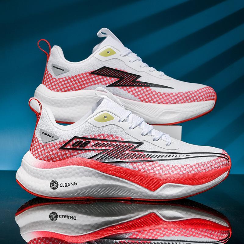 Good Price Sports Running Shoes Sports Rubber New Sports Shoes Student Marathon Running Shoes Student Competitive Price