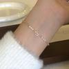 Snowflake Zircon Shijia Pearl Bracelet Does Not Fade, Autumn And Winter Niche High-End Beaded New Chinese Jewelry
