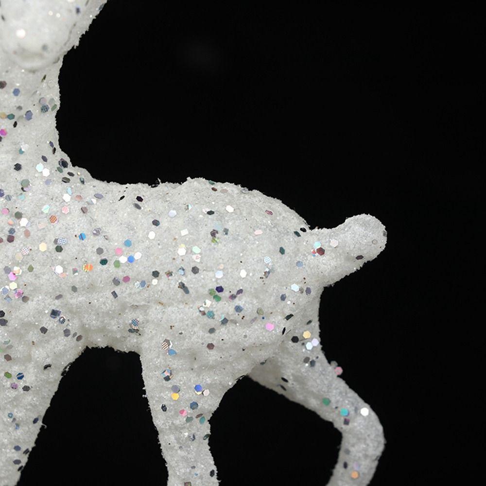 Easy To Install Elk Miniatures Elk Artificial Mini Deer Beautiful Sika Deer Statue  Christmas