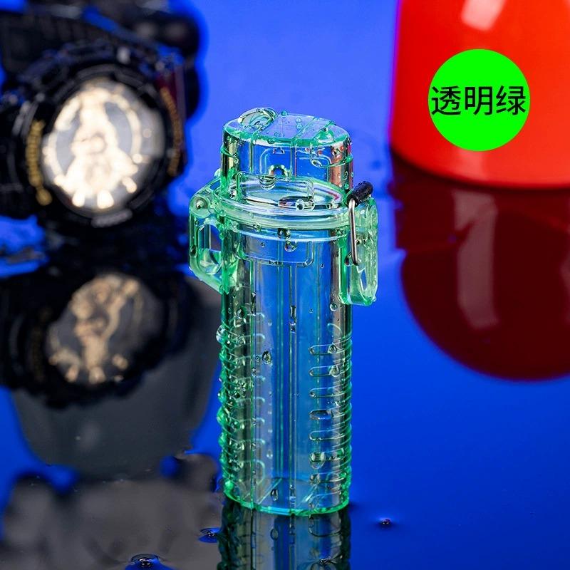 Ordinary lighter waterproof lighter box cigarette box lighter clip