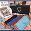 Angel Moon Women's Long Wallet with Ample Card Slots, Nordic Reindeer Design, Stylish for Girls and Women, Perfect for Dates, Everyday Use, Easy to Ca