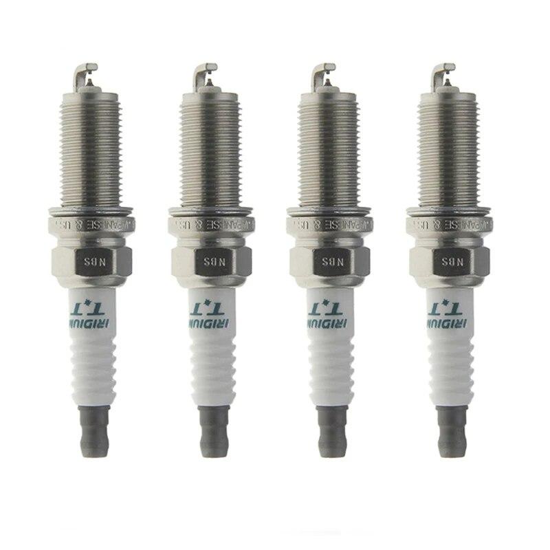 4/6PCS 4701 IK16TT 4702 IK20TT 4703 IKH16TT Dual Iridium Spark Plug For Hyundai Honda Toyota Suzuki Luxus BMW Mitsubishi Nissan