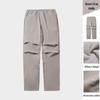 Fleece-Lined Water-Repellent Windproof Wide-Leg Outdoor Pants