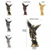 Saint Michael The Archangel Defeating Satan Figurine Non-toxic Resin Guardian Statue for  Home Decor