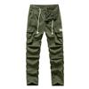 Men's Youth Camouflage American Military Outdoor Functional Loose Straight Pants Multi-Pocket Overalls 11111M