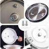 2 Pcs Universal Float Valve Seal for Pressure Cookers Replacement Parts with 6 Sealer Gasket tant Pressure Valve Power Pressures Cooker Accessories