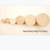 0.6-9cm Beech Wood Half Sphere Beads for DIY Projects