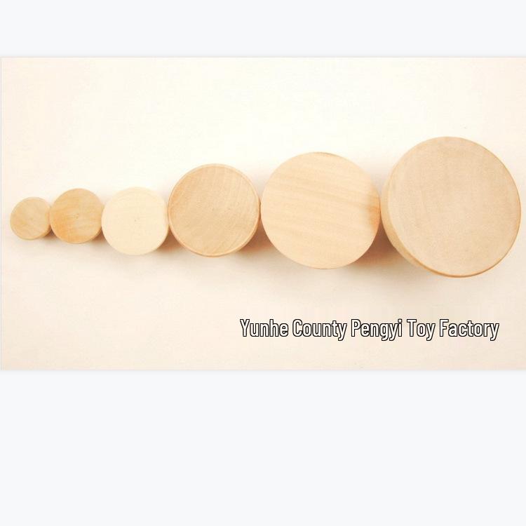 0.6-9cm Beech Wood Half Sphere Beads for DIY Projects