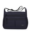 Large Capacity Shoulder Bag Men's Business Briefcase Water-Repellent Crossbody Bag