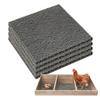 4 pièces Tapis de Nidification pour Poules en PVC Réutilisables Litière pour Poules Tapis Pliable pour Poulailler Pour Pondoir de Poules Accessoire de Poulailler