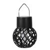 Solar Flame Hanging Ball Light: Waterproof Decorative Garden Courtyard Light