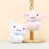 Dog Plush Shinchan Keychain Soft Short Plush Adorable Stuffed Animal Doll Toy