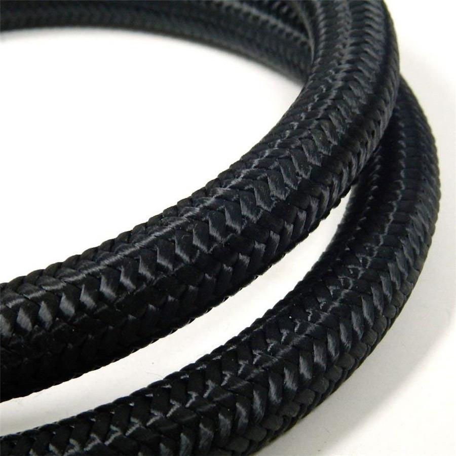 AN16 AN-16 Nylon Steel Braided Oil Fuel Gas Radiator Line Hose 3.3 Foot 1500 PSI