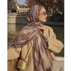 New Gradual Change Tie-dye Cotton Scarf Women's Turkey Modal Silk Scarf Headscarf Long Scarf