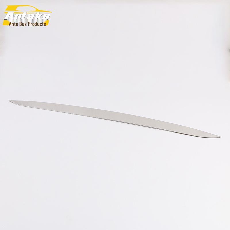 Applicable for 2019 Enjoy Bumper Trim: Rear Trunk Protective Bright Strip Decorative Sticker Accessory.