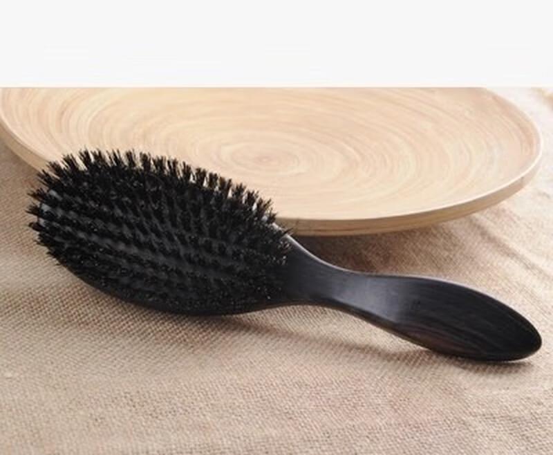 Tan Mujiang Набор мужских расчесок для волос из натурального дерева и щетины кабана