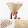 Filter Paper 01 02 V Shape Coffee Cup Filter Paper Barista Drip Coffee Filter Espresso Coffee Natural Paper Filter 40/100PCS