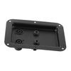 Junction Box 4 Core Socket Jack Plate Dual 6.35 Plug Speaker Junction Box for Stage Sound and Recording Studio