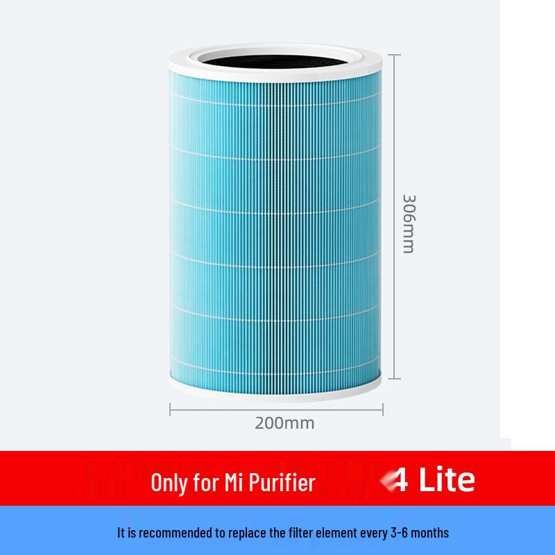 

Фільтрувальний елемент для очищувача повітря Xiaomi для 1-3 поколінь та proH - Видалення формальдегіду, Антибактеріальний, Пиловий фільтр F1