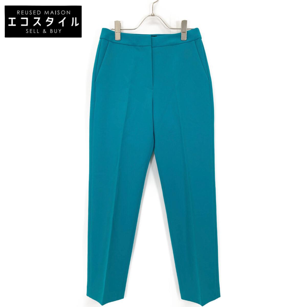 

LANVIN Turquoise 2013403 Tapered Pants Bottoms 36 turquoise blueUsed
