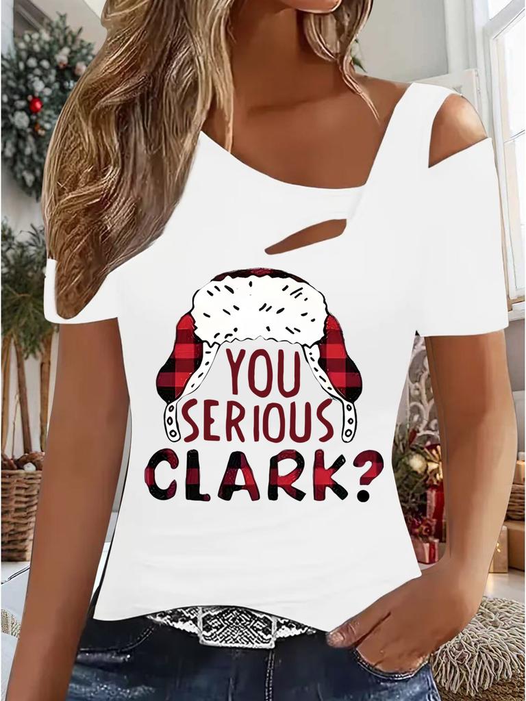 Women's New Casual  Top  Christmas  Halloween Christmas Gift Tops Shirt Blouse