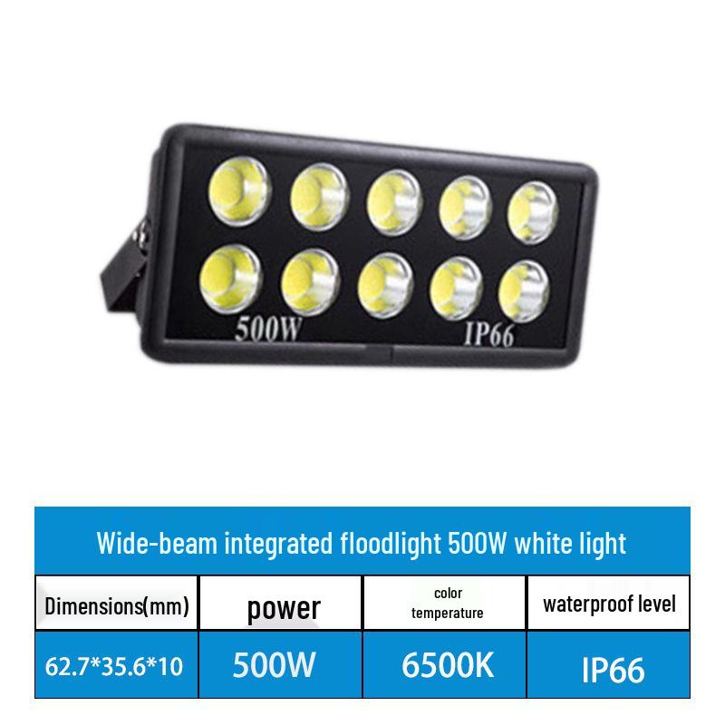 High-Power Outdoor COB LED Floodlight for Sports Courts and Billboards