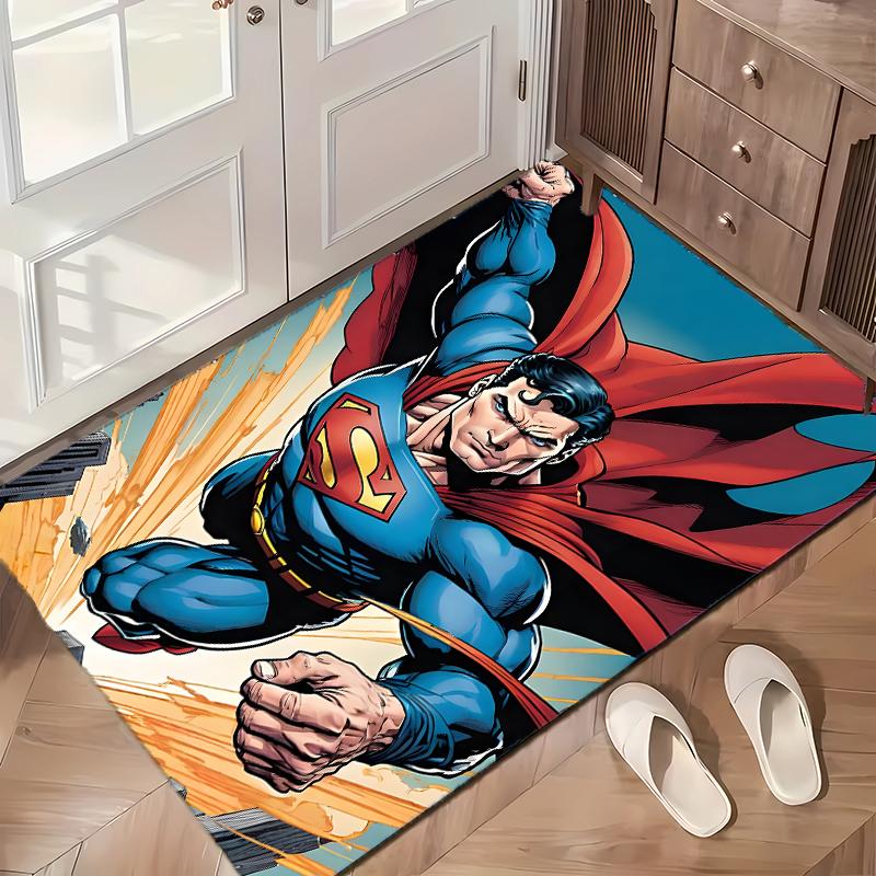 Superman (19) Office Carpets Suitable for Living Rooms Bedrooms Offices and Kitchens a Gift for Modern Home Decor