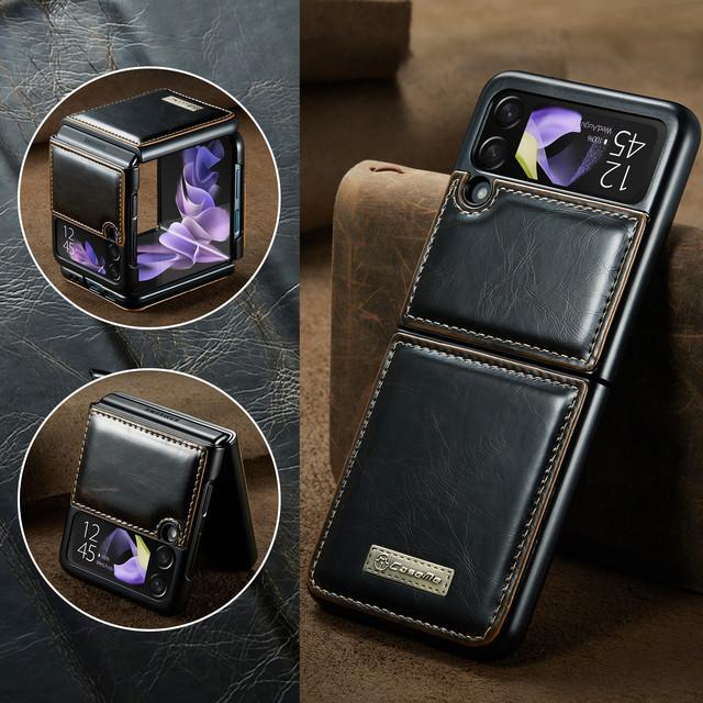 

Противоударный тонкий легкий кожаный чехол для Samsung Galaxy Z Flip4 5g Flip 4 Flip3 Flip 3 Чехлы для телефонов с точным вырезом for Samsung z Flip 4 коричневый