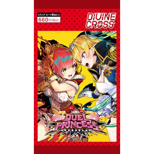 TCG DUEL PRINCESS Vol.1 DIVINE CROSS 6 BOXES IN CARTON