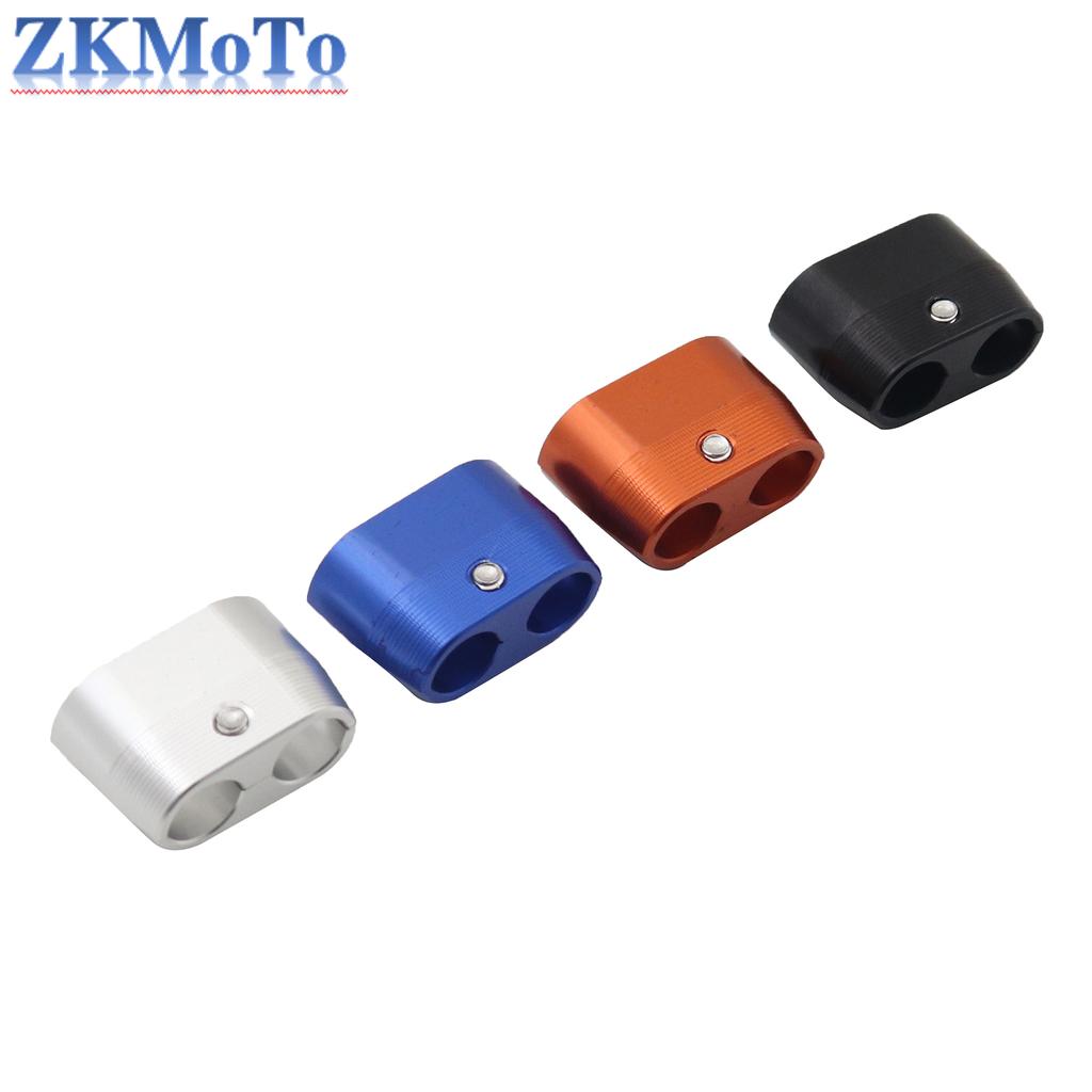 CNC Motorcycle Throttle Cable Protection Clip For KTM EXCF XCFW SXF XCF SXF 250 350 For Husqvarna Yamaha Suzuki Universal Parts