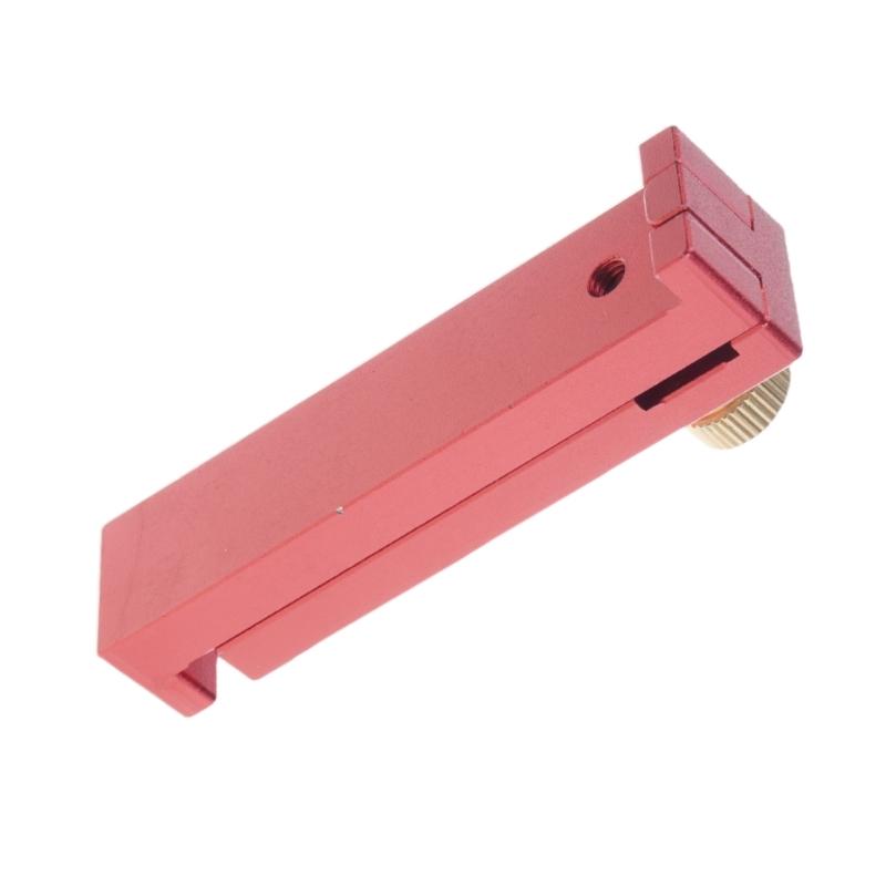 

Table Saw Gaps Gauge, Woodworking Measuring Ruler, Mortise and Tenons Tool Movable Measuring Block Line Sawtooth Ruler