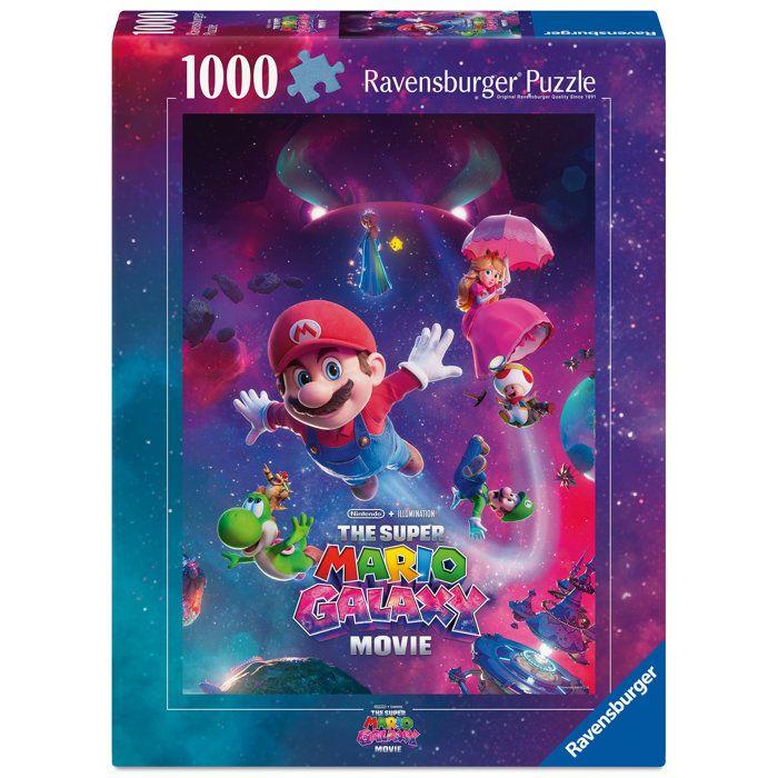Ravensburger Adult Puzzle 1000 Pieces - Galactic Adventures! Super Mario 2 - From 14 Years Old - Nintendo Video Games - 12002061