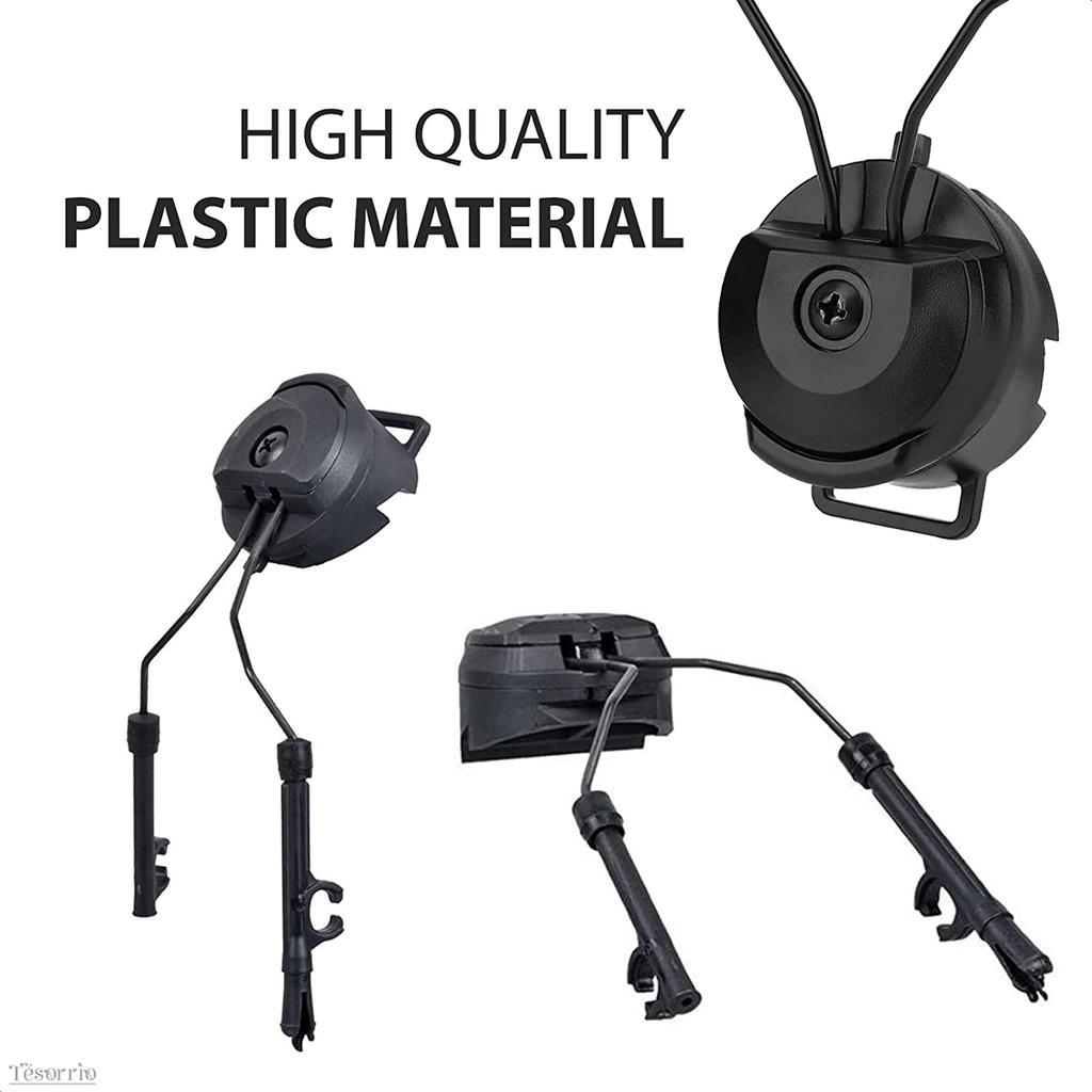 Taktiskt COMTAC I II III IV Jakt Ljudreducering Skytte Headset Militär Adapter ARC Hjälmskena OPS-CORE Fäste