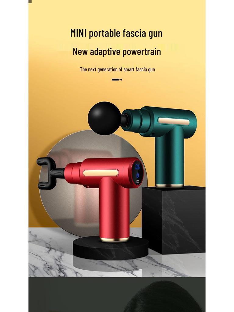 Portable Smart Mini Massage Gun for Muscle Relaxation and Fitness