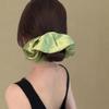 Big Size 18cm 1Pc Solid Color Widen Hair Band For Women Girls Sweet Hair Ornament Scrunchie Hair Tie Fashion Hair Accessories