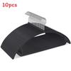 Modern Semicircular Multifunctional Plastic Clothes Hanger With Antishoulder And Nonslip Features For Home Organizing