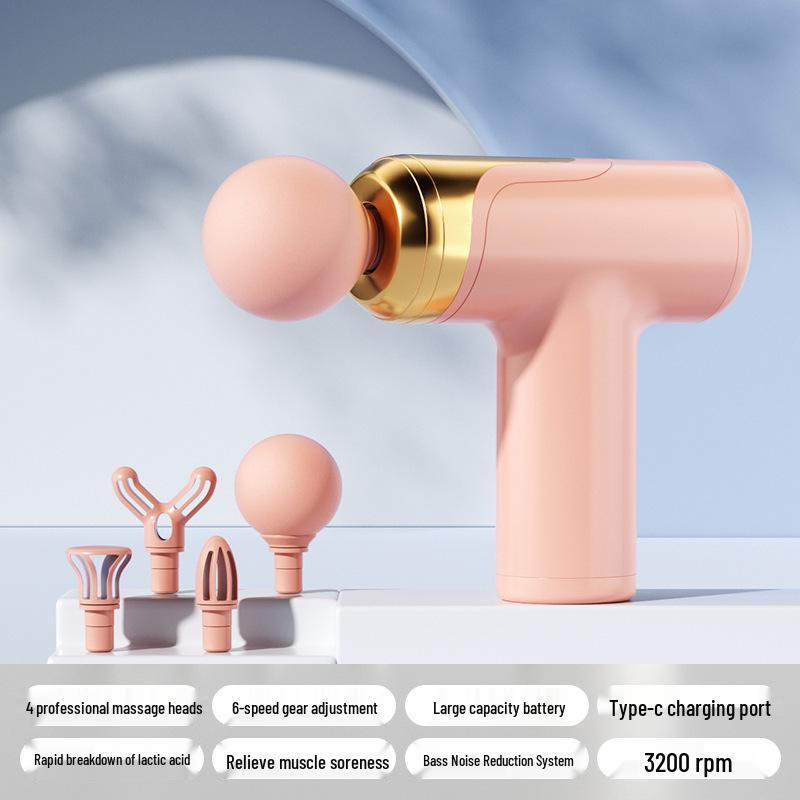 Smart Mini Fascial Muscle Relaxation Massager: Portable Electric Vibration Impact Gun