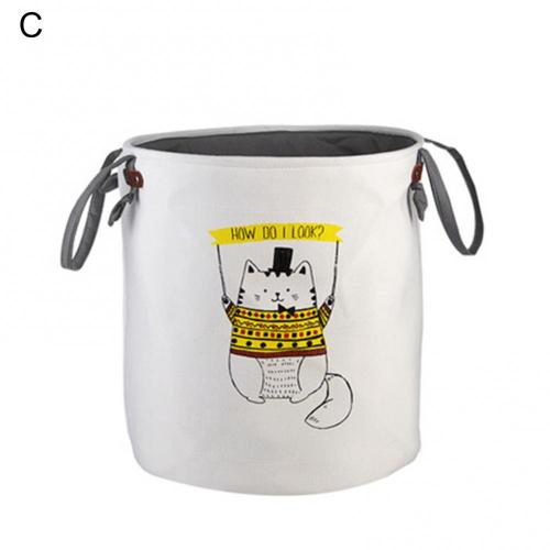 

Laundry Storage Basket Cloth Organizer Kids Book Toys Container Home Holder Space Saving Sundries Container Desktop Organization