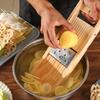 Solid Wood Vegetable Slicer Multifunctional Potato Slicer Adjustable Thickness Portable Grater Kitchen Accessories Novelty Tool