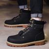 High Quality Boots for Men Classical Outdoor Casual Comfortable Walking Shoes High-top Non-slip Snow Boots Men Botas Para Hombre