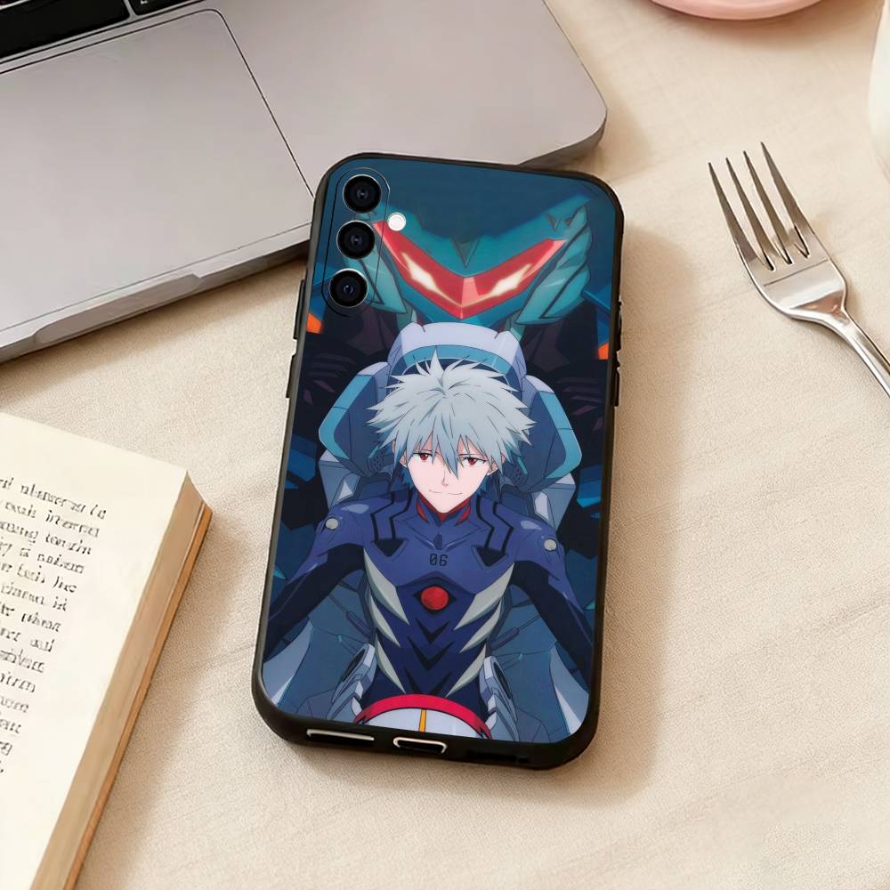 Neon-n G-Genesis E-Evangelion Phone Case For Samsung Galaxy A73,A72,A71,A70,A53,A52,A51,Others Soft Black Cover