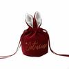 Wedding Candy Box, Plush Bunny Ear Gift Bag, European Party Favor, Random Color