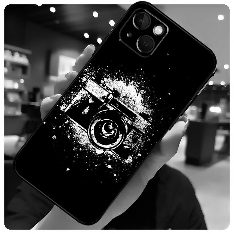 Classic Camera Lens Case For iPhone 16 Pro Max 14 13 12 11 15 17 Pro Max mini 15 16 Plus 16e 17 Air Phone Cover