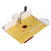 Router Lift with Top Plate Router Lifting Base Woodworking Slotting Trimming Chamfering Table Top