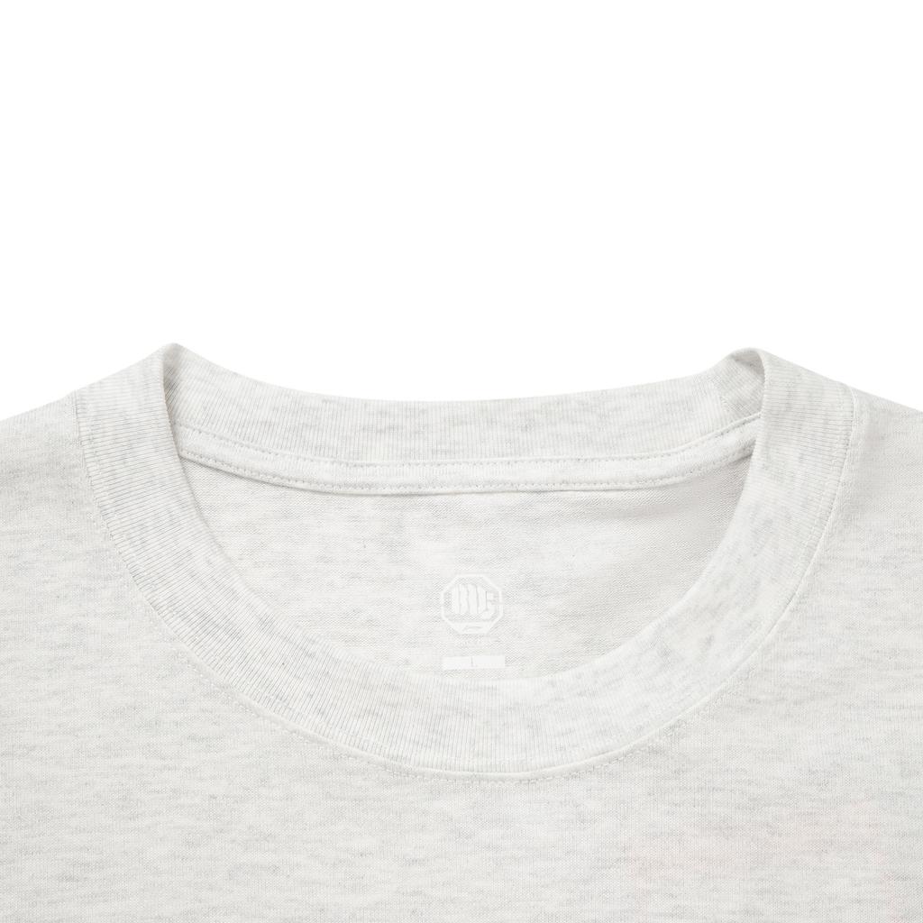 Li-Ning Badfive Changan Youth Fashion Versatile Casual Loose Round Neck Letter Pattern Printed Short Sleeve T-Shirt Men Tops AHSVD95-1