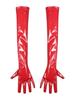S-XXL Antiscivolo Effetto Bagnato PVC Guanti Lunghi Lucidi Pelle PU Manopole Cosplay Performance Guanto Eldiven Mittens Handschuhe Gantlet