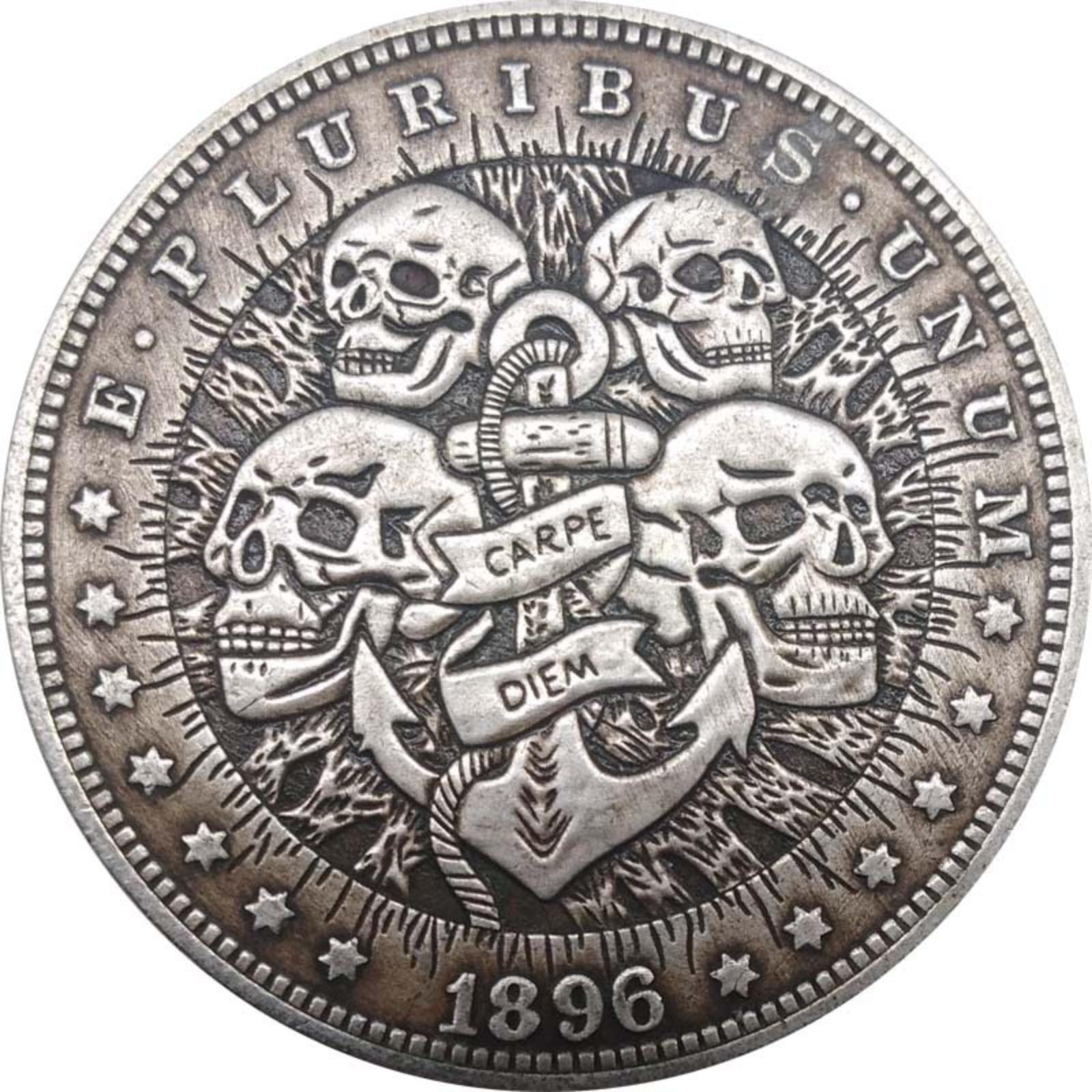 

Памятные иностранные коллекционные монеты One Size